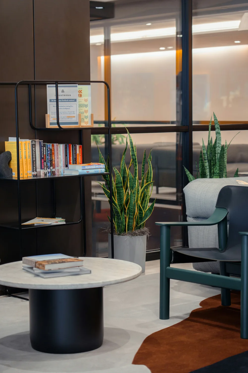 The Webtec studio lounge in Montréal